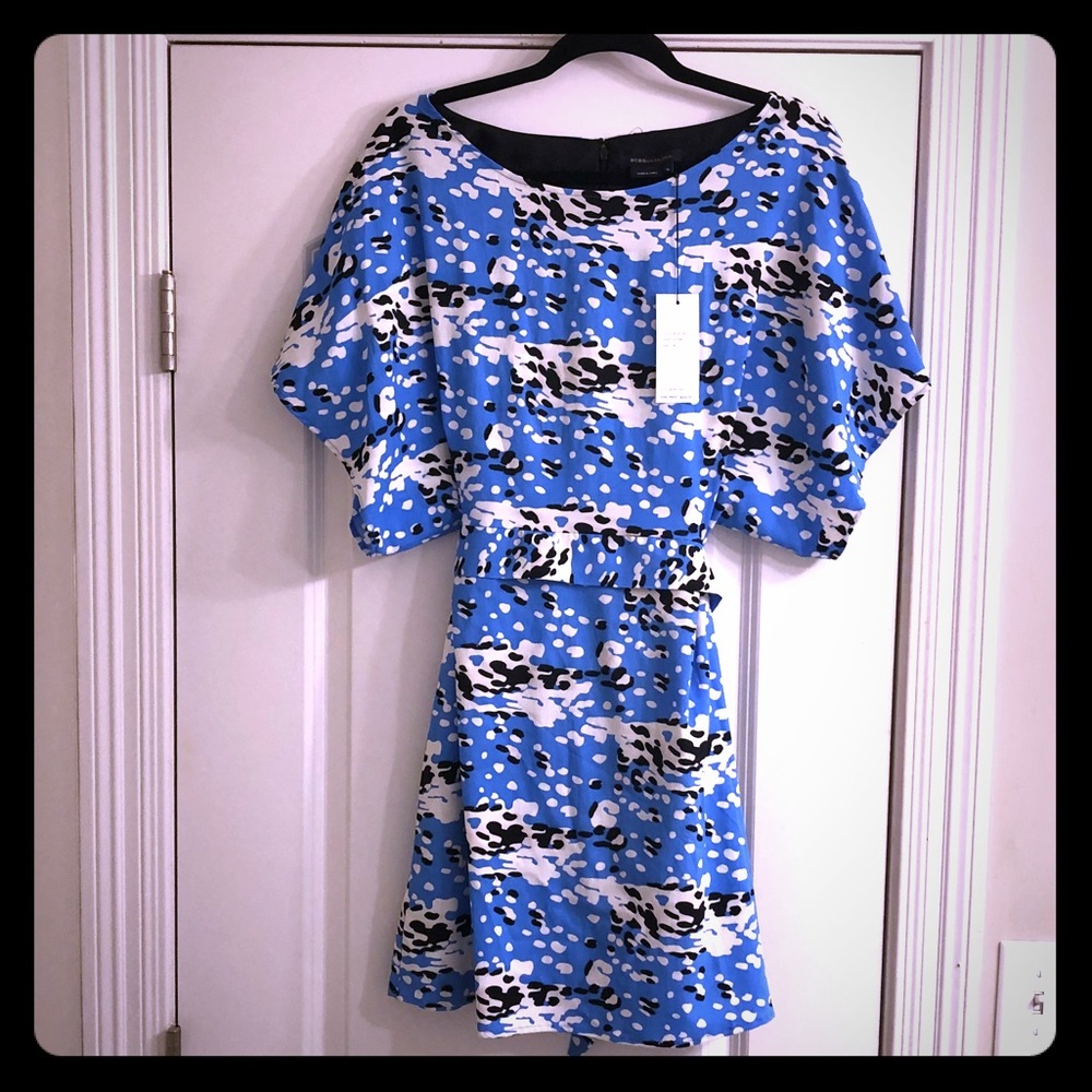 Blue BCBG dress NWT sz medium